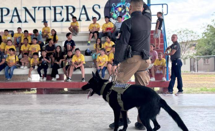 Lleva SSPE Jornada de Prevención del Delito a Escuela en Delicias