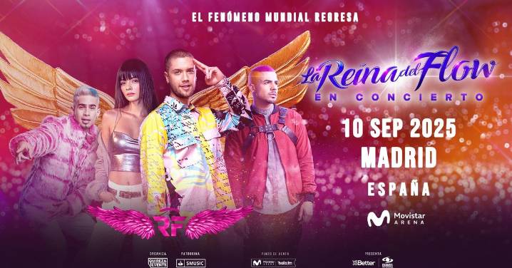 ‘La Reina del Flow’, el fenómeno de Netflix se convierte en concierto con parada en España
