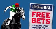 Free £2 shop bet with William Hill every day of the York Ebor Festival