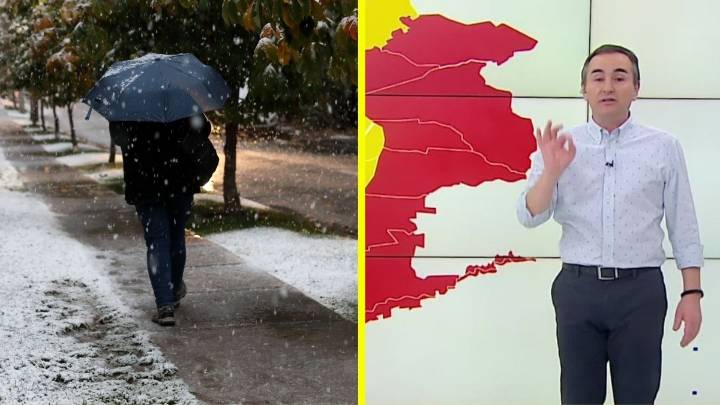 "Fácilmente unos 20 centímetros de nieve": Alejandro Sepúlveda revela las comunas de Santiago con probabilidad de nevadas