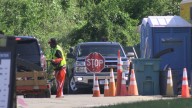 Dozens drop off flood-damaged items before last day of free services on Aug. 31