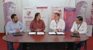 Secretaría de la Mujer y OOMAPASC firman convenio para apoyar a mujeres vulnerables en Cajeme