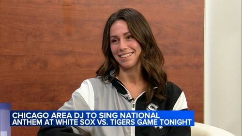Chicago DJ to sing National Anthem at White Sox game after winning contest