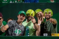 Why Sask. Roughrider fans wear melons on their heads
