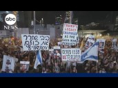 Protests erupt in Israel over end to Gaza War
