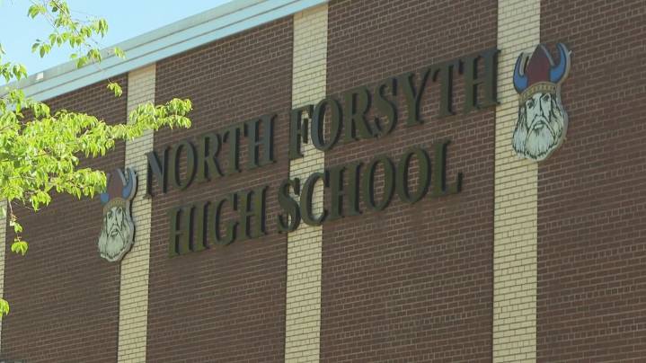 North Forsyth High student charged with bringing gun on campus