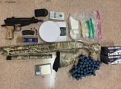 Big gun and drug bust in Scarborough leads to three arrests