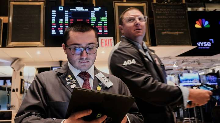 Palantir, Nvidia stocks slip as Wall Street edges away from its records