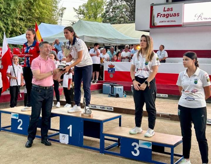 Marta Castillo, campeona regional de bolo palma por tercera vez consecutiva