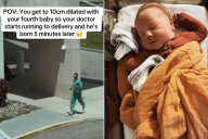 Pregnant Woman Sees Doctor Running in Parking Lot to Deliver Her Baby (Exclusive)