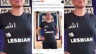 Detenida la feminista marroquí Betty Lachgar por lucir una camiseta con el lema «Alá es lesbiana»