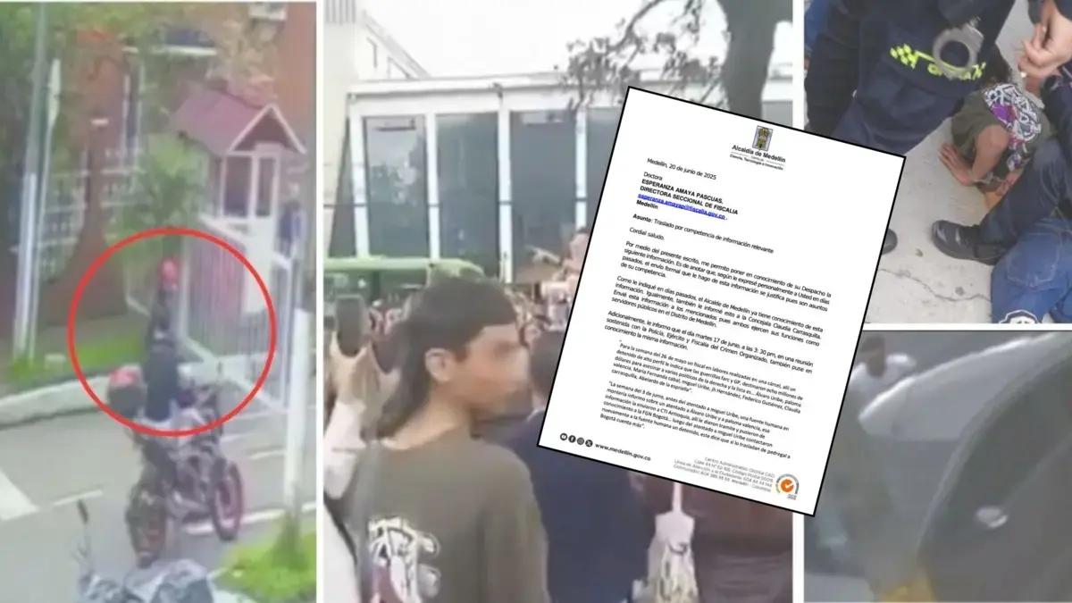 Los detalles de la alerta de un interno de Itagüí sobre atentados contra políticos de 'derecha', por los que se habrían girado 8 millones de dólares