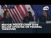 DC leaders address federalization as President Trump continues District crime crackdown