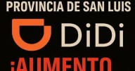 Apagón masivo: reclamo de choferes de la app DIDI San Luis