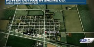 Over 600 without power in Saline County