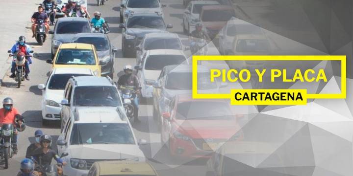 Pico y Placa: ¿Puedes manejar en Cartagena sin infringir la ley?