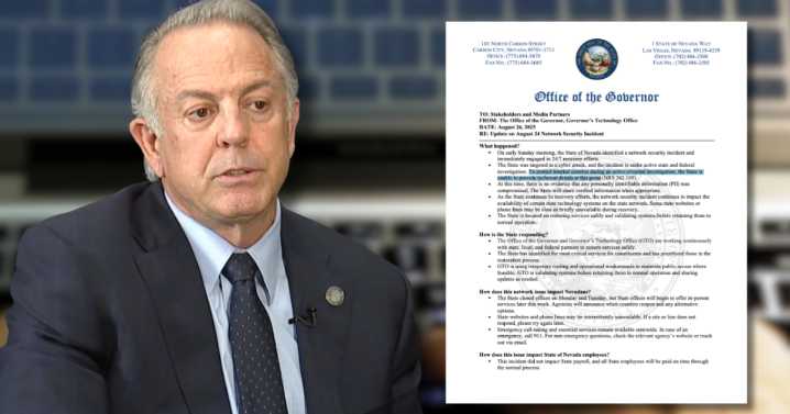 Statewide network security incident result of targeted cyber attack