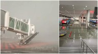 Colapsó el AICM por lluvias; lo cerraron por tres horas