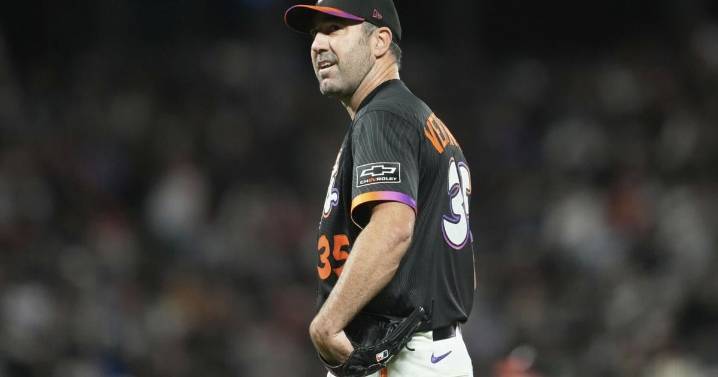 Justin Verlander wins first home game since joining Giants as San Francisco beats Cubs 5