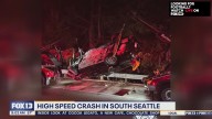 Two people hurt in suspected DUI I-5 crash in Seattle
