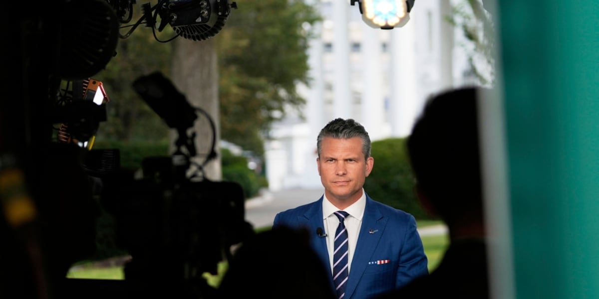 Hegseth reposts video on social media featuring pastors saying women shouldn’t be allowed to vote