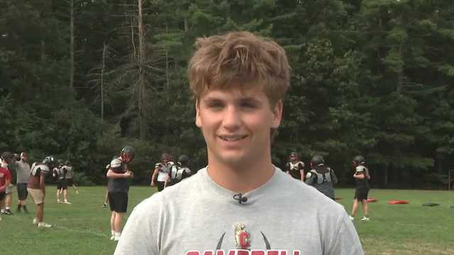 All-Star Athlete Braydon White set for bigger role with Campbell football