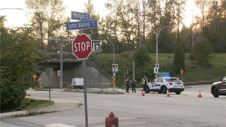 North Vancouver pedestrian transported to hospital after being struck by van