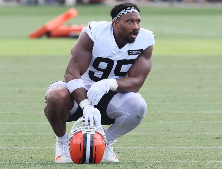 Driving 100 mph? Questions for Myles Garrett to ask himself