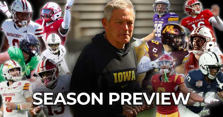 Season Preview: Iowa to face three 2024 college football playoff teams at home in 2025