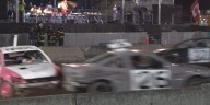 Figure 8 racing night at the Champlain Valley Fair