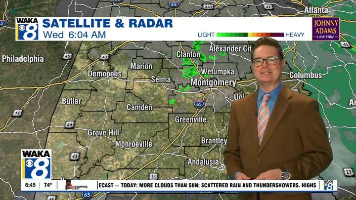 Rain chances are lower starting today