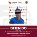 Detuvo la municipal a presunto homicida