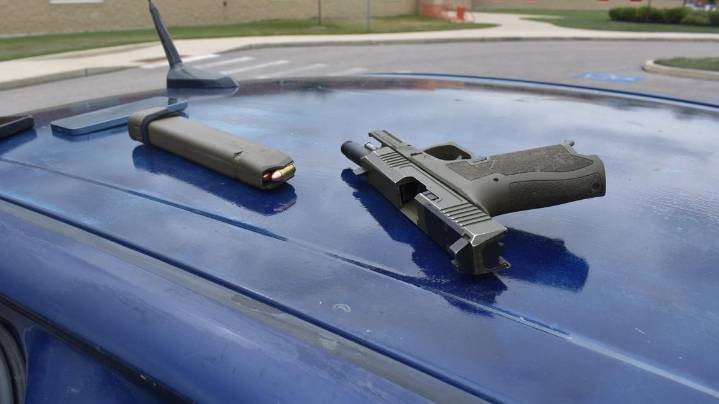 Lorain County sheriff: Man arrested after being found with gun outside Elyria elementary school