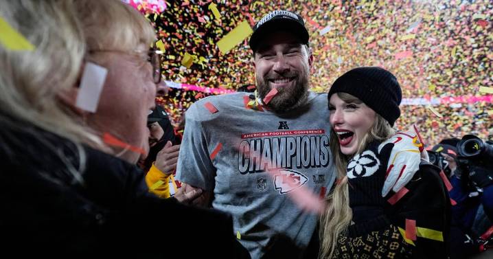 Taylor Swift's chat with the Kelces on 'New Heights' marks a milestone moment for podcasts