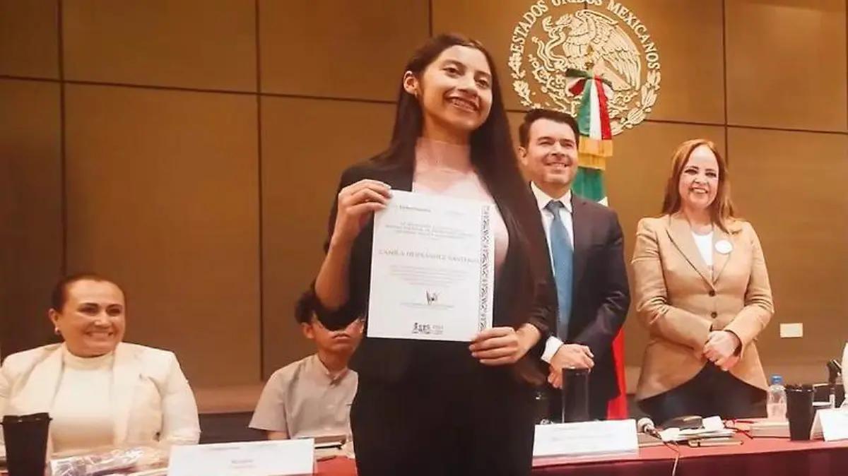 Orgullo celayense: Camila Hernández llevará la voz de México al 5to Foro Interamericano en Colombia