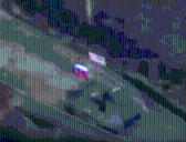 Moment warped Russian soldiers taunt Ukraine by flying an AMERICAN flag into battle ahead of crunch Zelensky