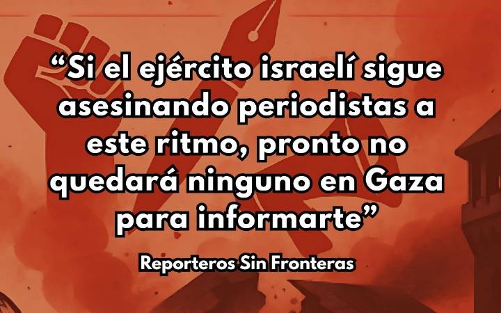 Medios en más de 50 países se unen para exigir protección a periodistas en Gaza: RSF lanza iniciativa global