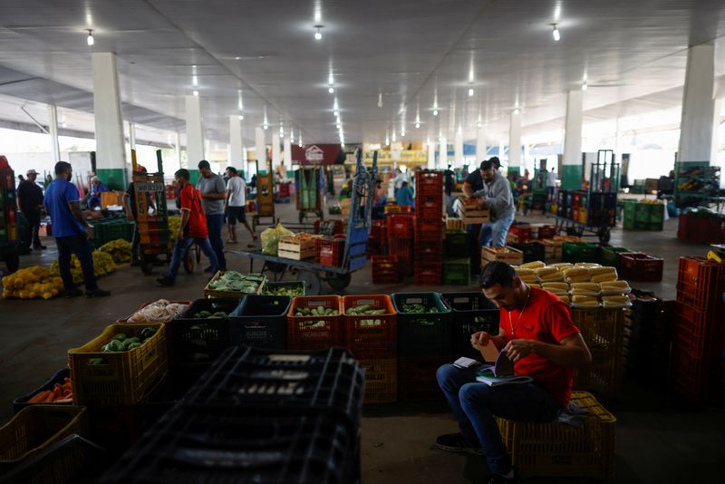 Brazil's mid-month inflation index posts first drop in two years