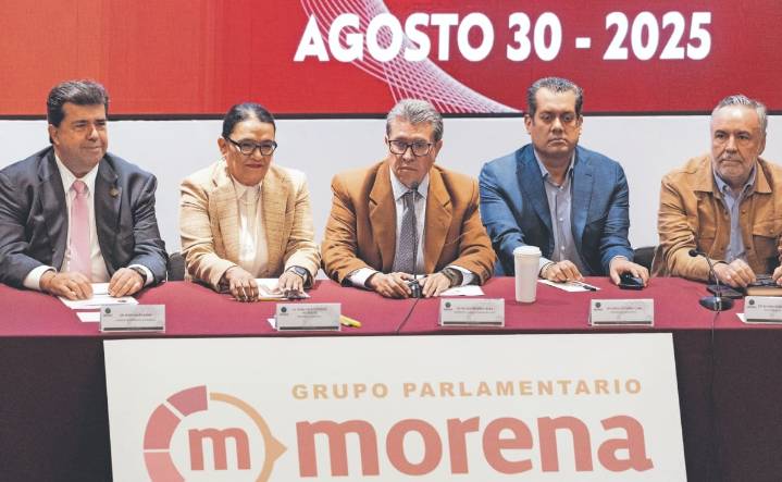 Rodeadas de Haces, Gutiérrez Luna y Monreal, Rosa Icela pide austeridad a los despilfarradores
