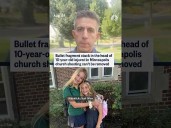 Bullet fragment stuck in the head of 10-year-old injured in Minneapolis shooting can't be removed