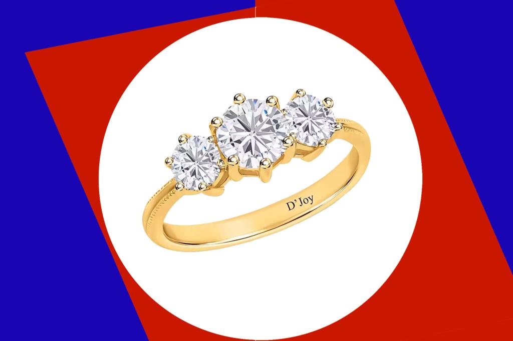 Shop engagement rings at 86% off, lab-grown diamonds and more