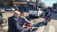 La increíble multa que podría recibir Espert por haberse escapado en moto y sin casco