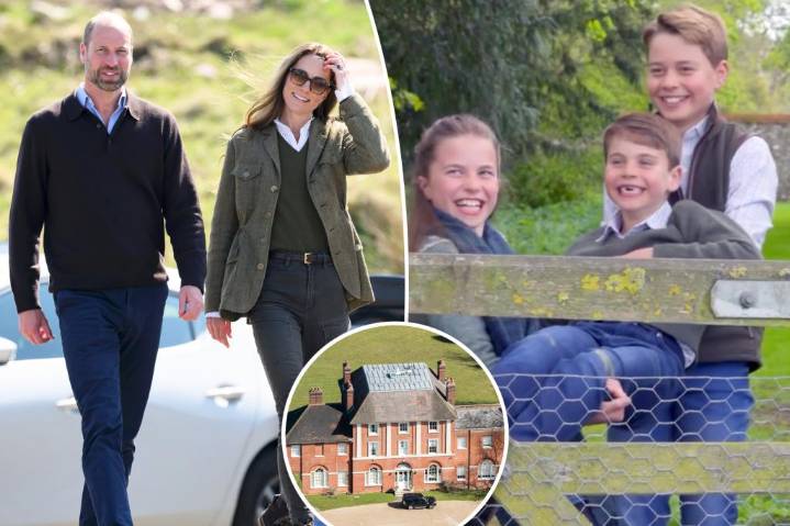 Kate Middleton and Prince William's new home forces 2 families to 'move out': report