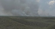 Large brush fire on Padre Island National Seashore, officials agree to let it burn
