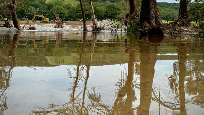 Keep pets away from floodwaters in the Texas Hill Country, expert warns