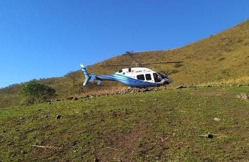 Evacuación aérea de emergencia de un paciente en Alta Montaña