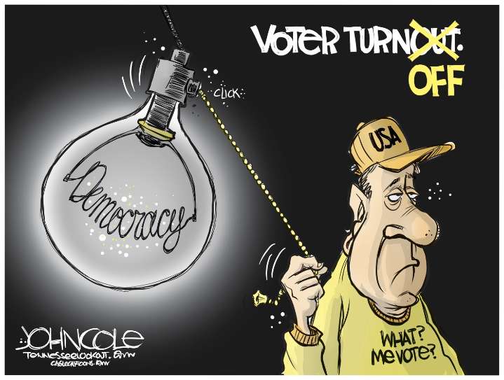 Editorial cartoon for Tuesday, Aug. 12, 2025