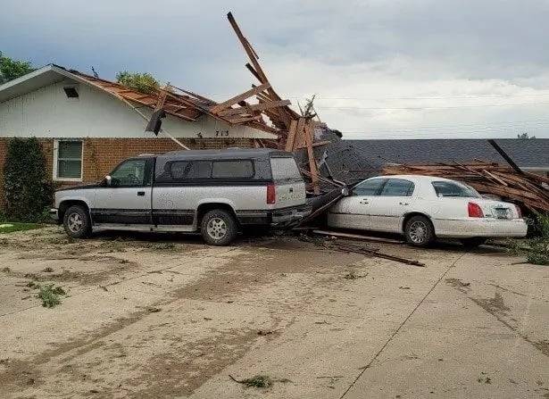 Storm damage causing multiple issues in Jamestown