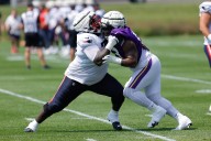 How Patriots’ offensive line fared vs. talented Vikings defense