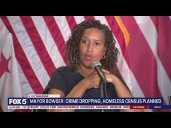 DC Mayor Bowser speaks with Trump, says crime is down following federal takeover